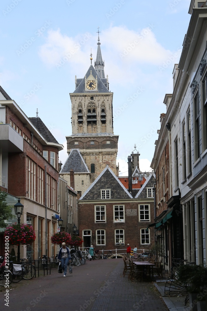 Obraz premium Delft, scorci della città