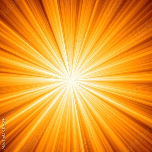 Orange Star Burst Texture Background