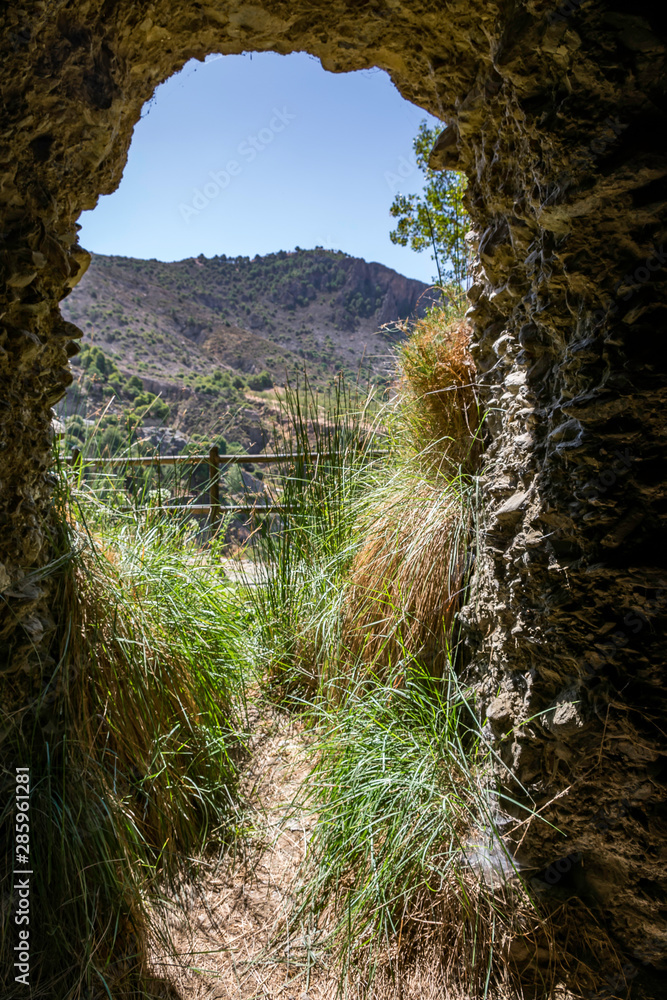 Naklejka premium Sendero por la montaña