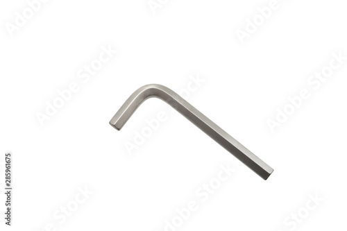 allen key on white background