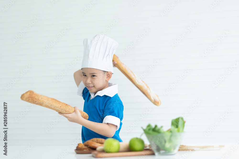 Boys are enjoying cooking, cooking concept Boys are enjoying cooking, cooking concept