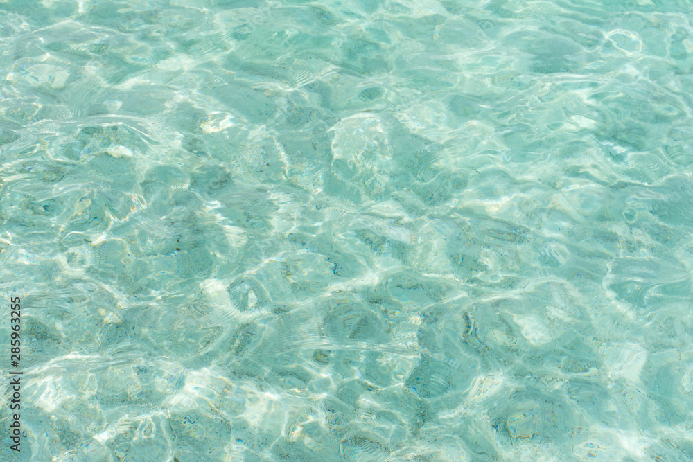 the blue surface of the Mediterranean sea the blue surface of the Mediterranean sea