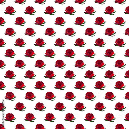 red roses background and pattern