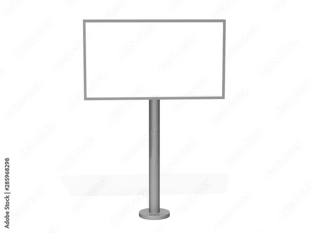 Bigboard empty pattern 3d rendering Bigboard empty pattern 3d rendering