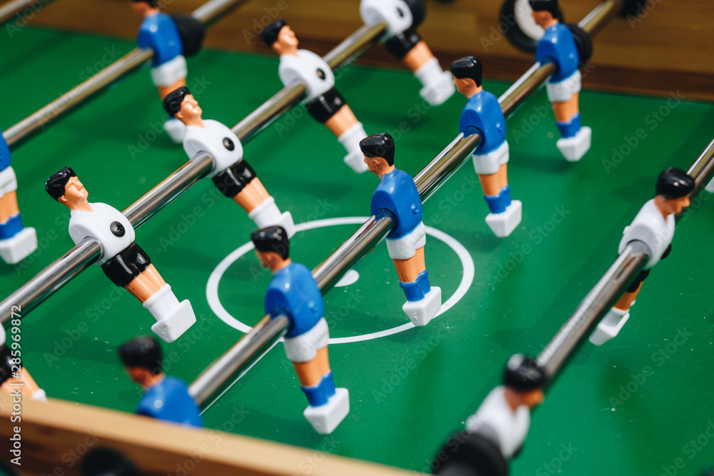foosball table soccer .sport teame football players foosball table soccer .sport teame football players