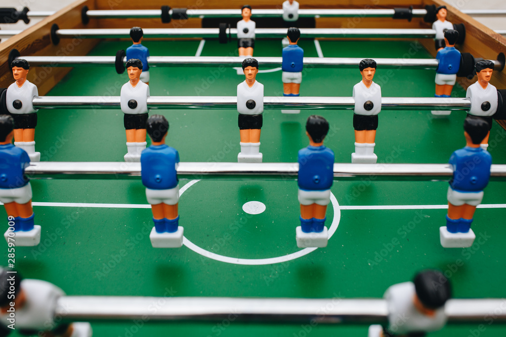 foosball table soccer .sport teame football players foosball table soccer .sport teame football players