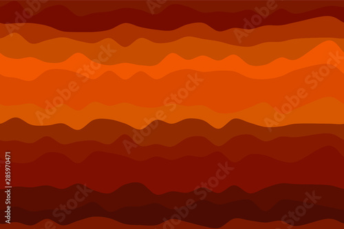 Abstract seamless vector background in the form of multi-colored waves. Can be used for dyeing fabrics, bedding, clothes, T-shirts or covers of books and brochures.