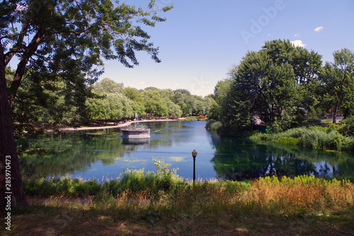 Montréal, le parc Lafontaine