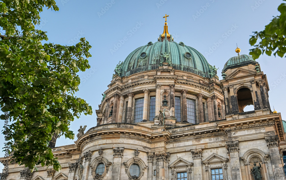Berlin Cathedral located on Museum Island in the Mitte borough of Berlin, Germany.