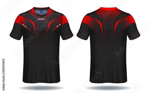 Soccer jersey template.sport t-shirt design.	