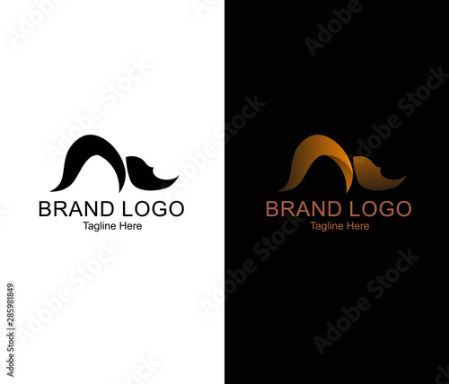 rhino illustration logo