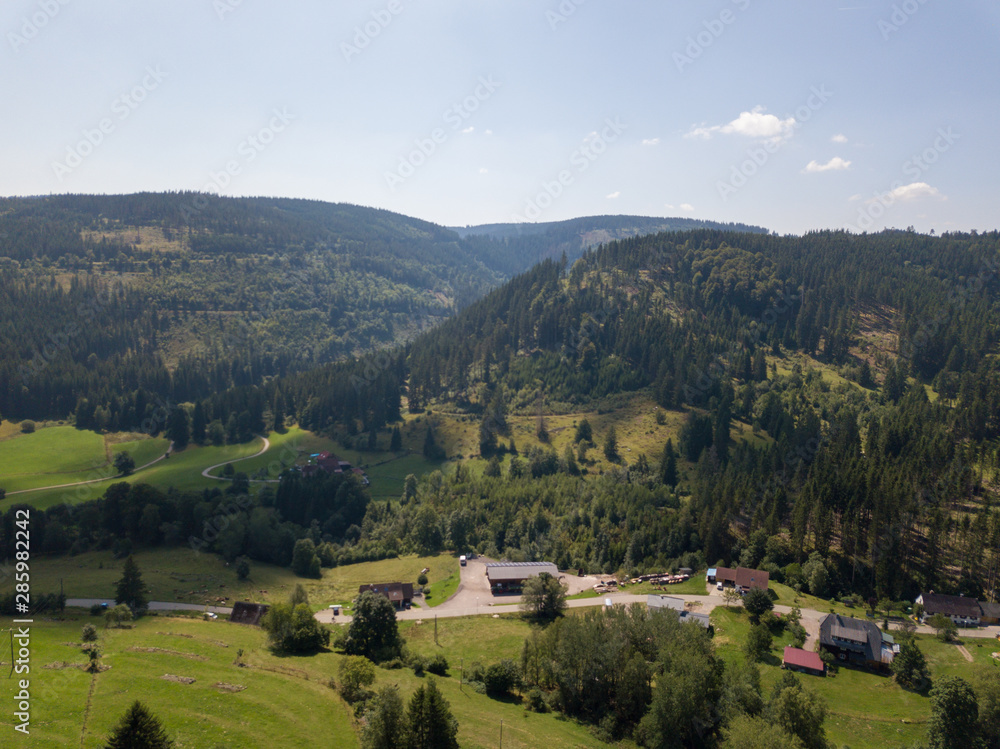 Schwarzwald aus der Luft aus der Luft Schwarzwald aus der Luft aus der Luft