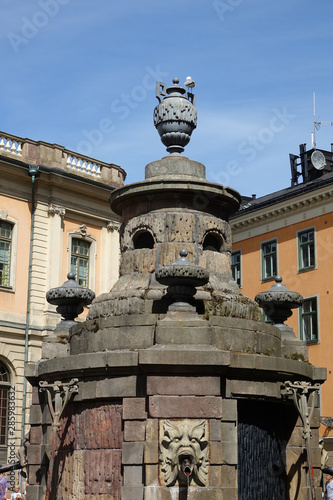 Stortorgsbrunnen in Stockholm