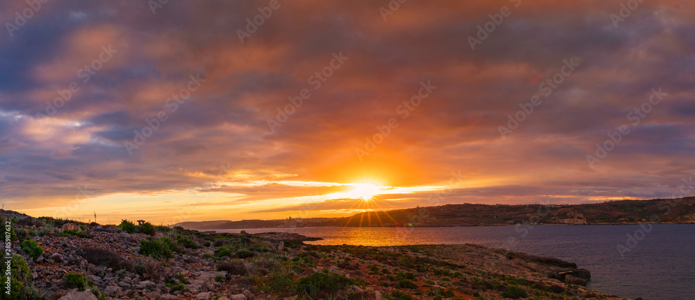 The Blue Lagoon on Comino Island, Malta Gozo. The Blue Lagoon on Comino Island, Malta Gozo.
