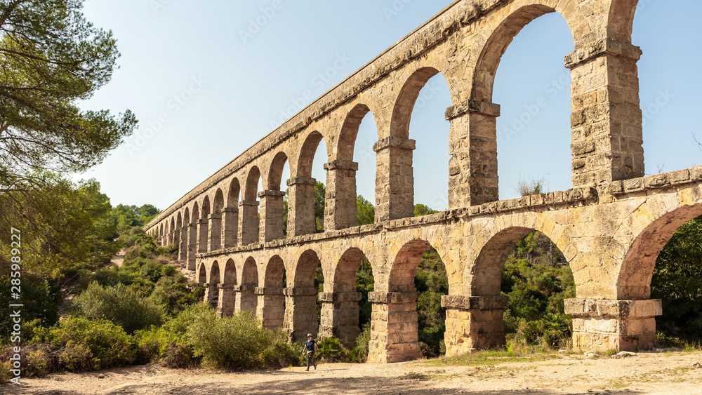 Roman aqueduct of Tarragona, Spain