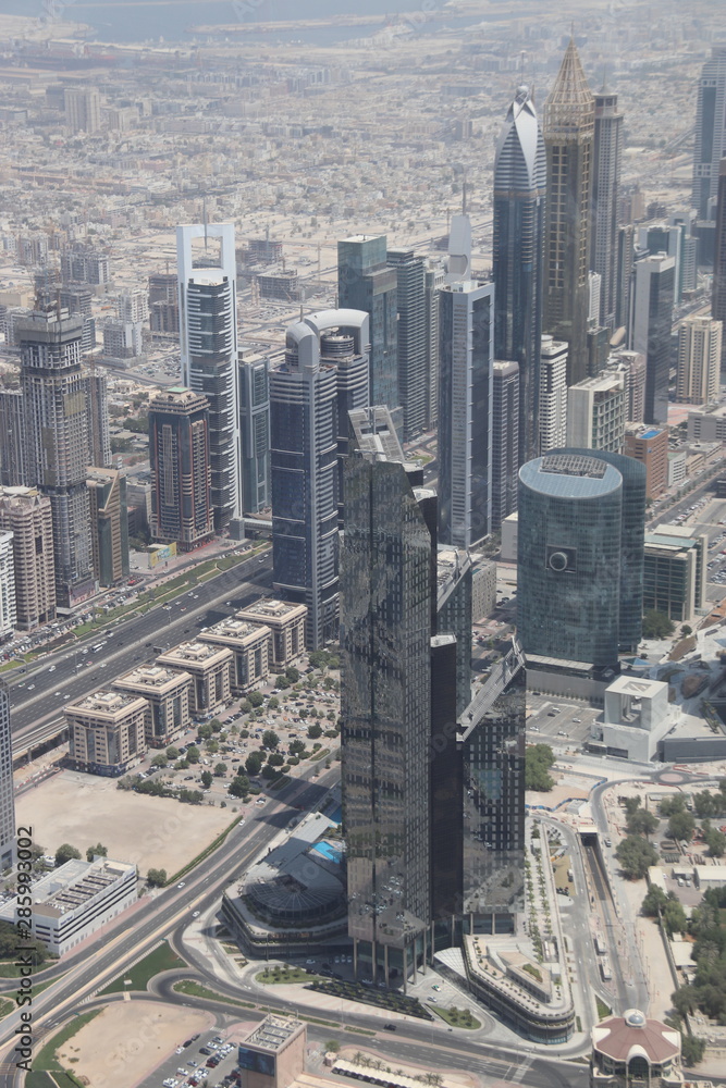 Panorama urbain à Dubaï, Émirats arabes unis	