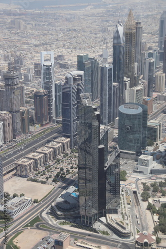Panorama urbain à Dubaï, Émirats arabes unis 