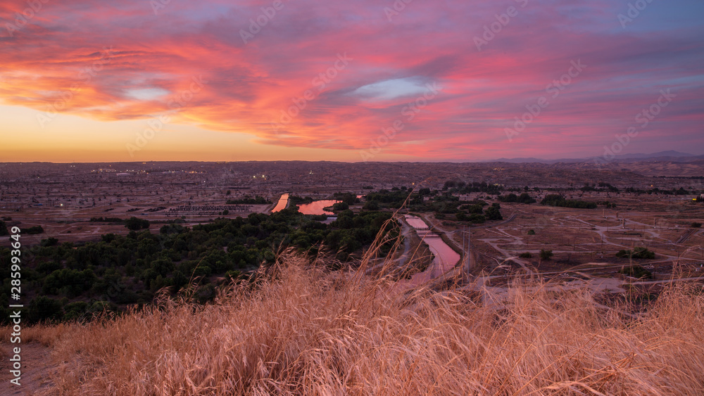 Obraz premium Bakersfield sunset