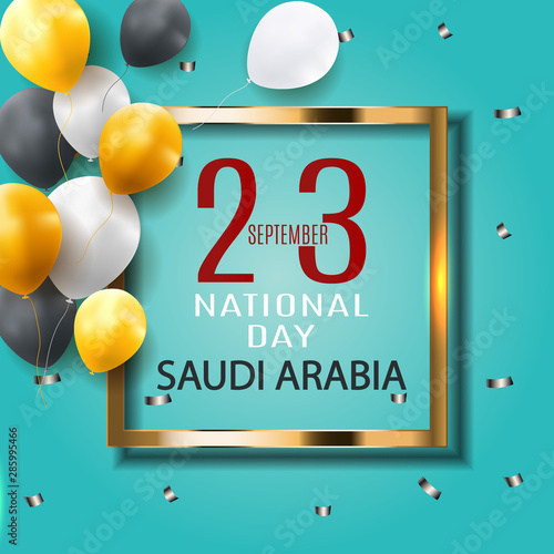 Saudi Arabia National Day September 23. Kingdom of Saudi Arabia Independence ...