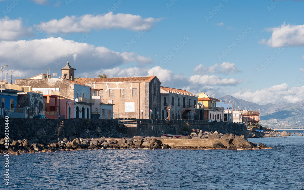 The small sea village of Torre Archirafi (Catania, Sicily)