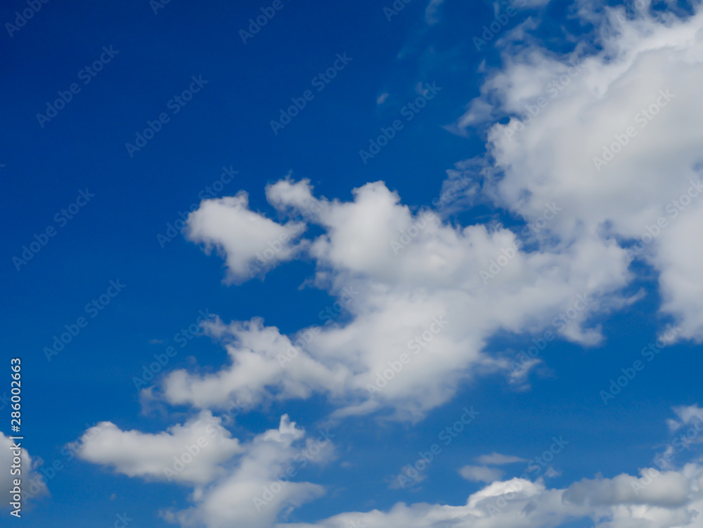 Sky and white clouds Sky and white clouds