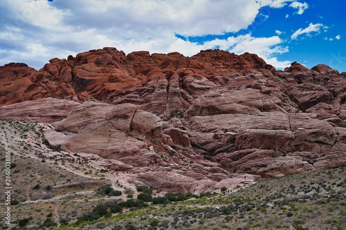 Red Rock Canyon with Sky