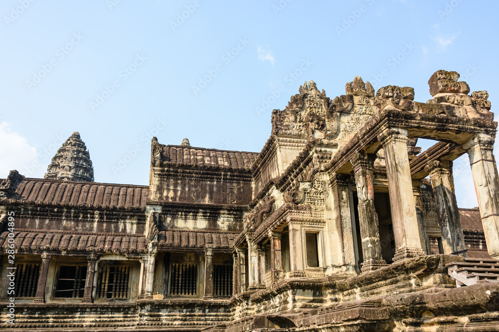 at the UNESCO World Heritage Site of Angkor Wat, Siem Reap, Cambodia