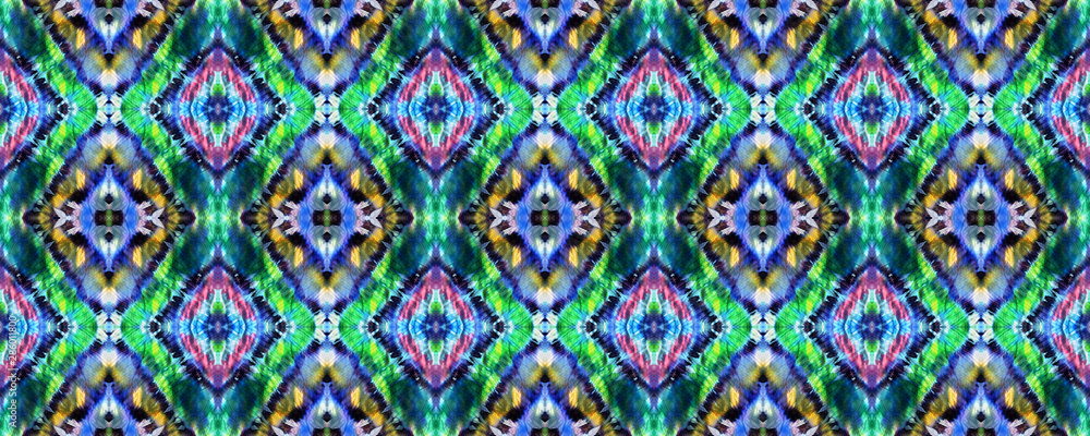 Tie Dye Seamless Pattern.