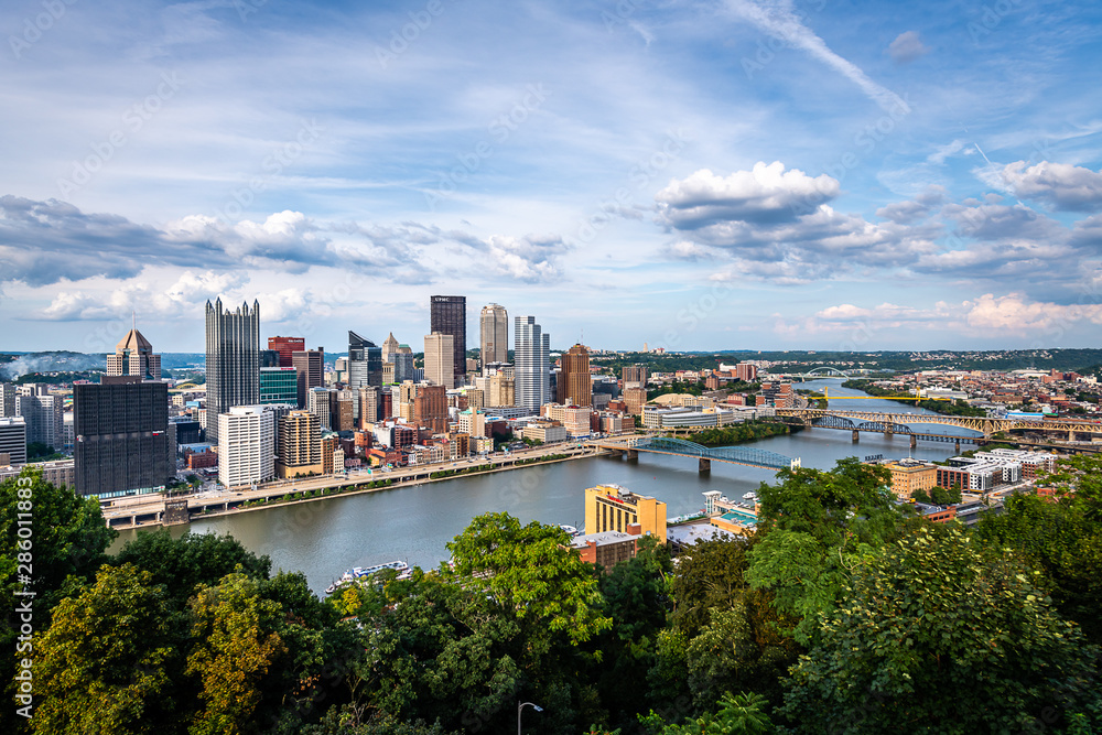 The Pittsburgh Skyline from Mount Washington The Pittsburgh Skyline from Mount Washington