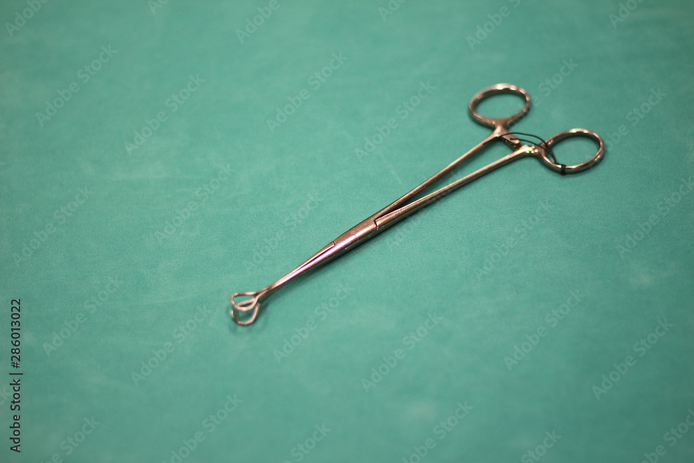 Close up of medical instruments background Close up of medical instruments background