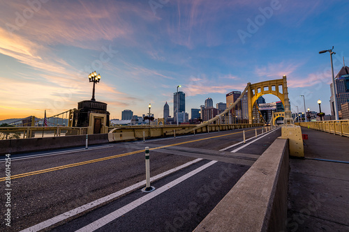 Sunrise from the Allegheny Landing photo