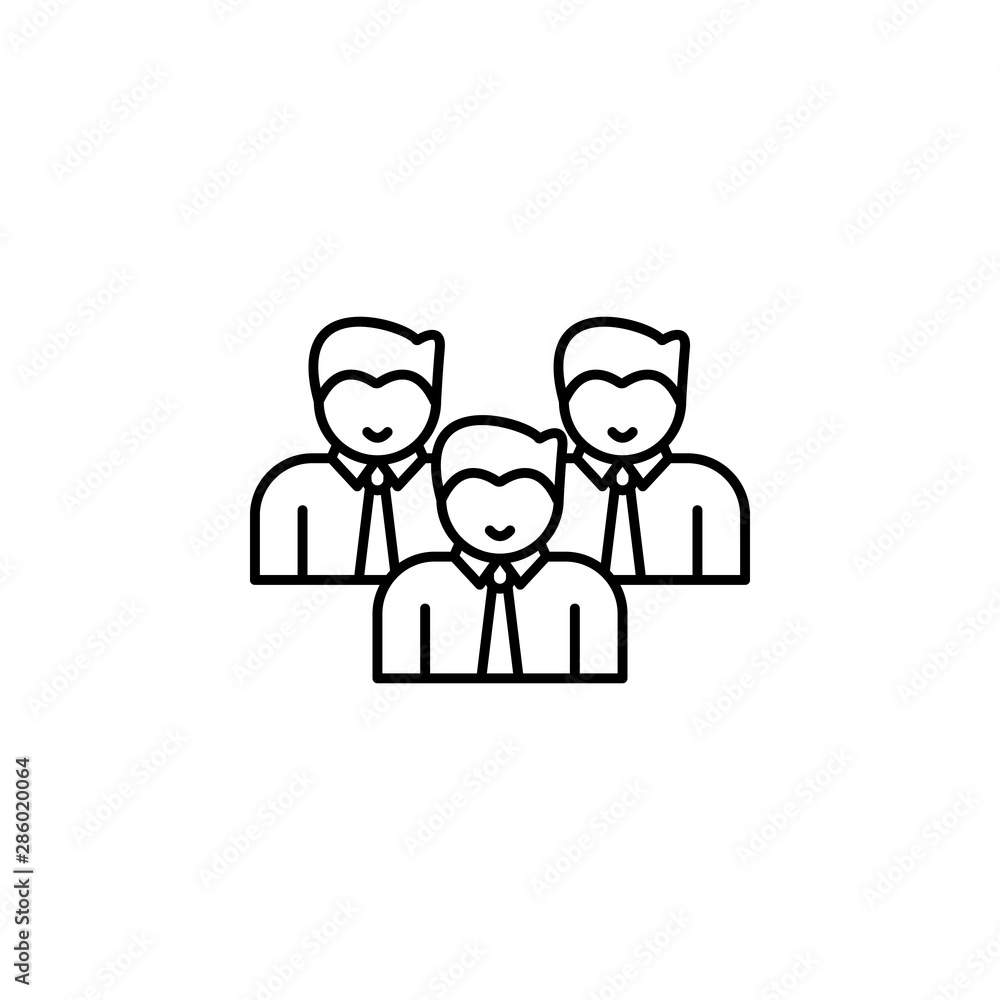 Teamwork, business icon. Element of business company icon Teamwork, business icon. Element of business company icon