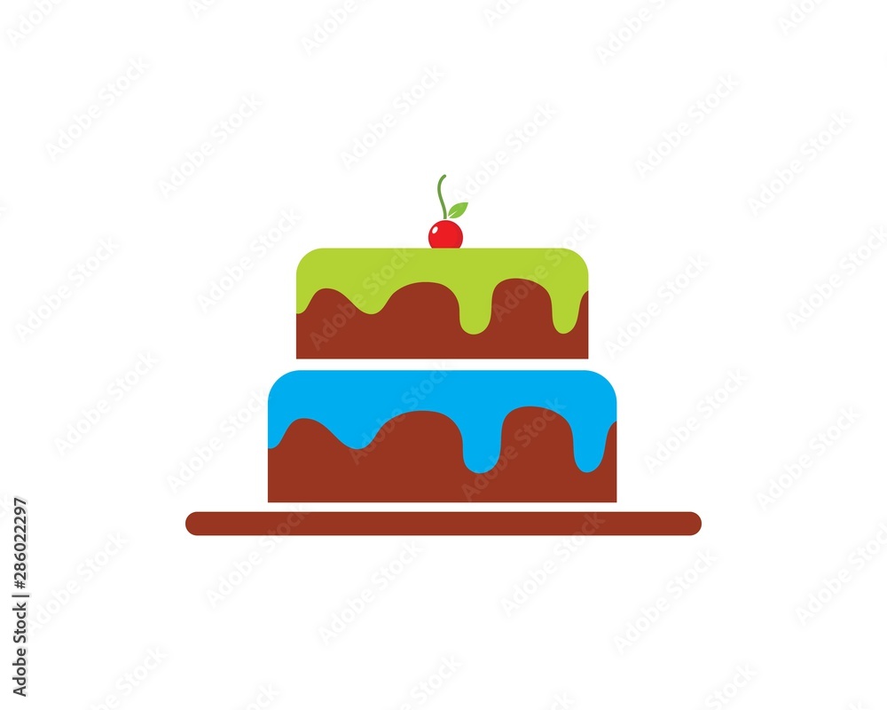 cake bakery logo design