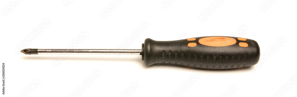 screwdriver black and red flat large