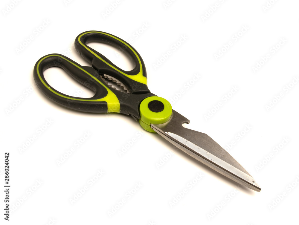 scissors on a white background scissors on a white background