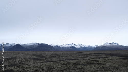 Mountains in iceland