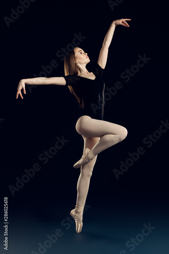 refined ballet dancer