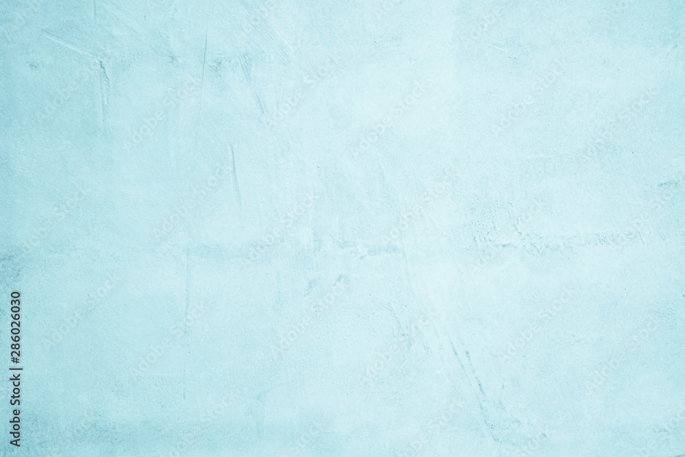 Pastel Blue and White concrete stone texture for background in black wallpaper. Cement and sand wall of tone vintage.