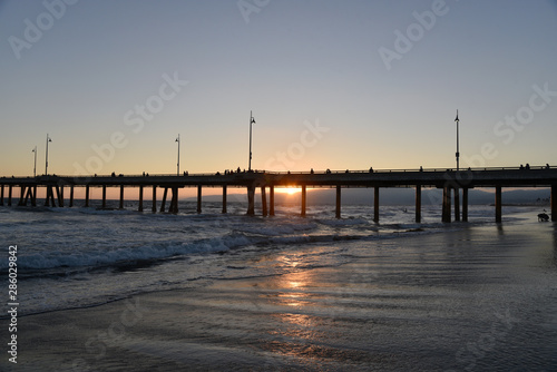 Beautiful Southern California Beach Sunset © MSPhotographic