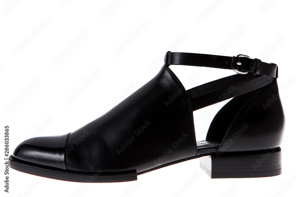 Man fashion shoe on background