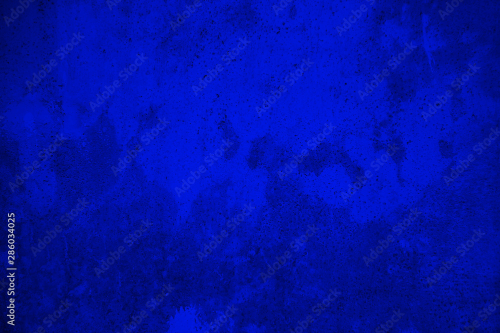 Fototapeta premium Blue Grunge Abstract Wall Background