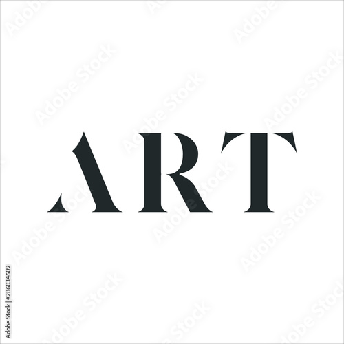 art logotype vector logo.