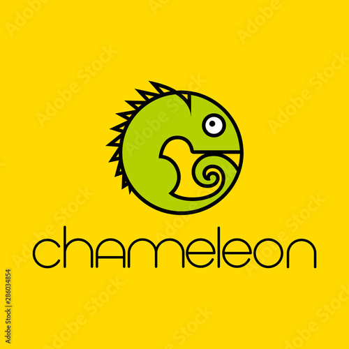 chameleon design template