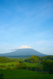Morning volcano in Bali
