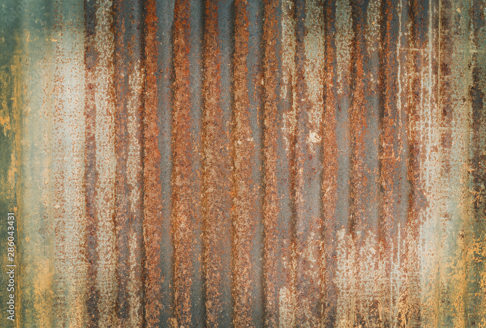 Old zinc wall texture background, rusty on galvanized metal panel sheeting. Old zinc wall texture background, rusty on galvanized metal panel sheeting.