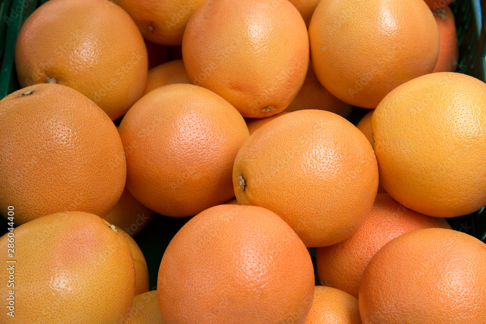 Grapefruit Fruit on Market Grapefruit Fruit on Market