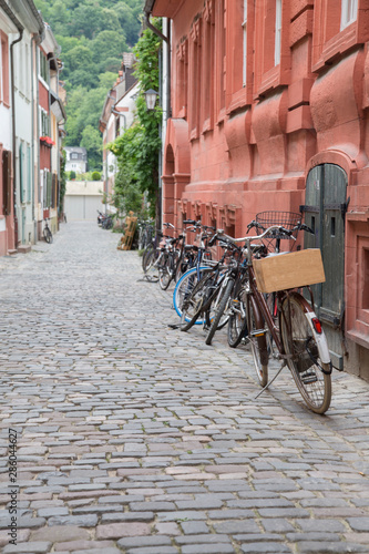 Bicycle in Steets  Heidelberg