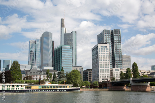 Skyline and River, Frankfurt