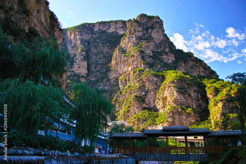 Scenery of Longqingxia in Yanqing, Beijing Scenery of Longqingxia in Yanqing, Beijing