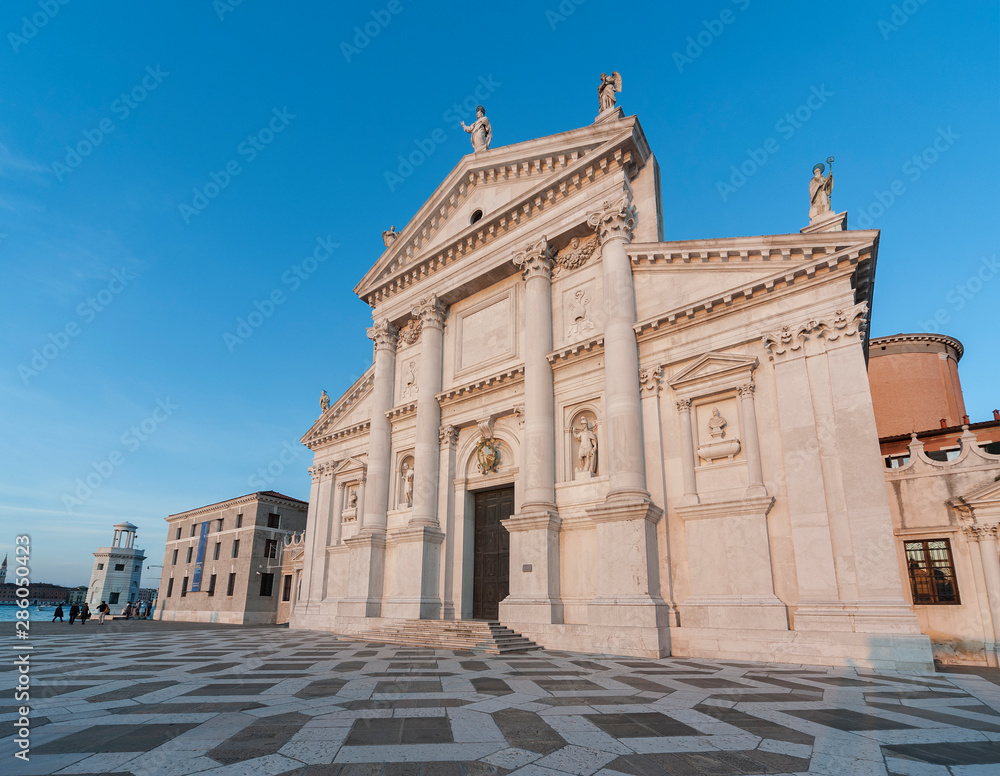 Obraz premium Historical landmark San Giorgio Maggiore Church in Venice, Italy, Europe